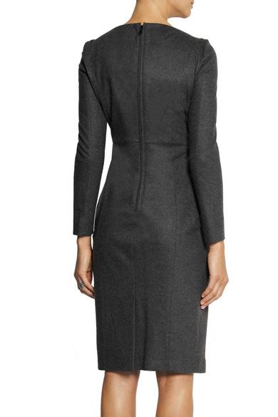 burberry asymmetrical dress|Wool Blend Scarf Dress in Maple .